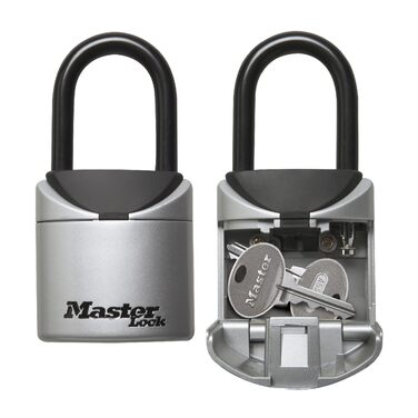 Ключниця Master Lock з кодовим замком для настінного монтажу, водонепроникна для зовнішнього використання, середній розмір (13,5 x 7 x 3,2 см), з комплектом кріплення