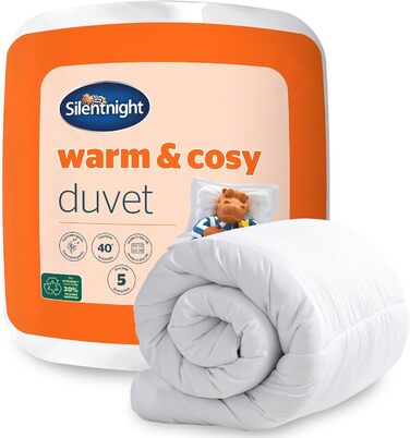 Ковдра Silentnight тепла та затишна, 13.5 Tog, для двоспального ліжка