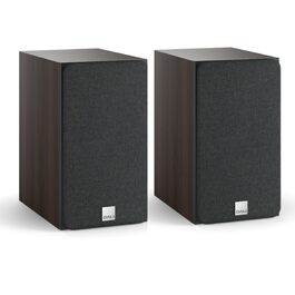 DALI Oberon 3 – Поличкові акустичні системи (Dark Walnut) з дерев'яним басовиком та шовковим твітером