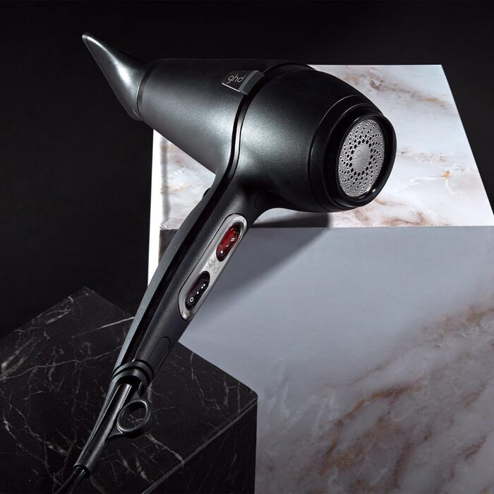 Професійний фен для волосся ghd air 2.0, іонна технологія, чорний, потужний