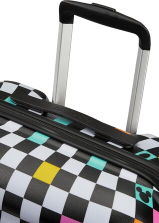 Валіза American Tourister Wavebreaker Disney Mickey Check 77 см, 96 л, багатокольорова, спінер