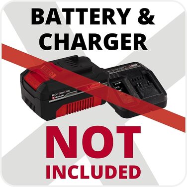 Einhell GE-UB 18/250 Li E-Solo Акумуляторний повітродув Power X-Change (18 В, 250 км/год, 3-частинна труба, регулювання швидкості, без акумулятора)