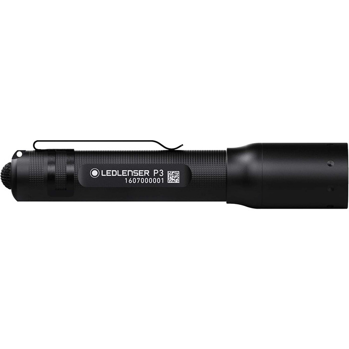 Ліхтарик Ledlenser P3, LED, 25 люмен, фокусування, 60 м, до 6 годин