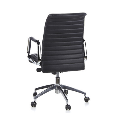 Крісло офісне ASPERA 10 Nappa Leather Black hjh OFFICE