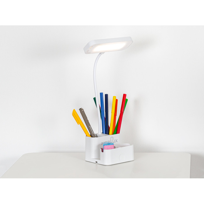 Лампа світлодіодна Mealux DL-410 White (арт. BL1235 White)