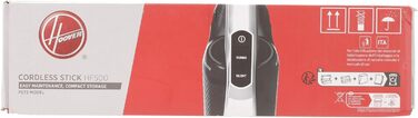 Бездротовий пилосос Hoover H-FREE 500 PETS для шерсті тварин, акумуляторний, 2-в-1 (ручний та вертикальний), до 30 хв роботи, без мішка, насадка для шерсті, LED-підсвітка, паркування, компактний