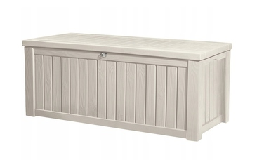 Садова скриня Keter Rockwood Storage Box 570 л, кремова
