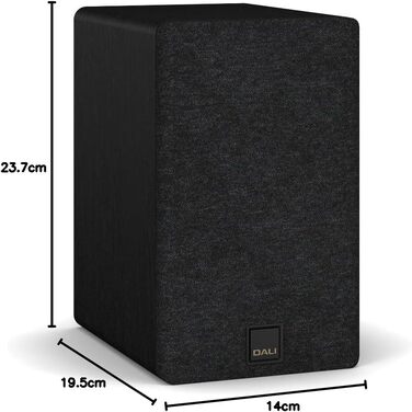 DALI KUPID Premium поличні Hi-Fi колонки (пара) – карамельно-білі. 2-смугові, 4.5