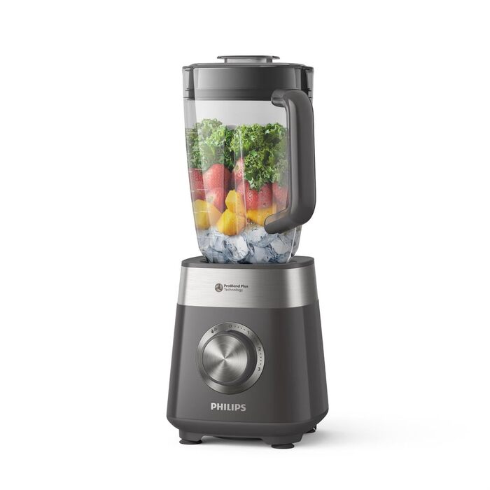 Блендер стаціонарний Philips HR3031/00 5000 Series ProBlend Plus, 2л, 1200 Вт, чорний