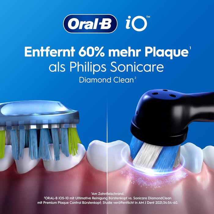 Електрична зубна щітка Oral-B iO Series 2, набір з 2 шт, Night Black та Forest Green