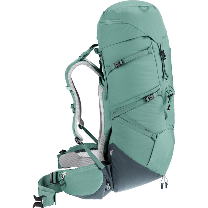 Жіночий трекінговий рюкзак deuter Aircontact Core 45+10 SL, 45+10 л, нефрит-графіт, модель 2024