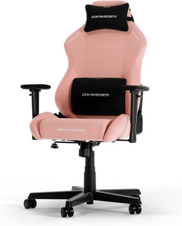 Ігрове крісло DXRacer Drifting L рожеве тканинне оригінал