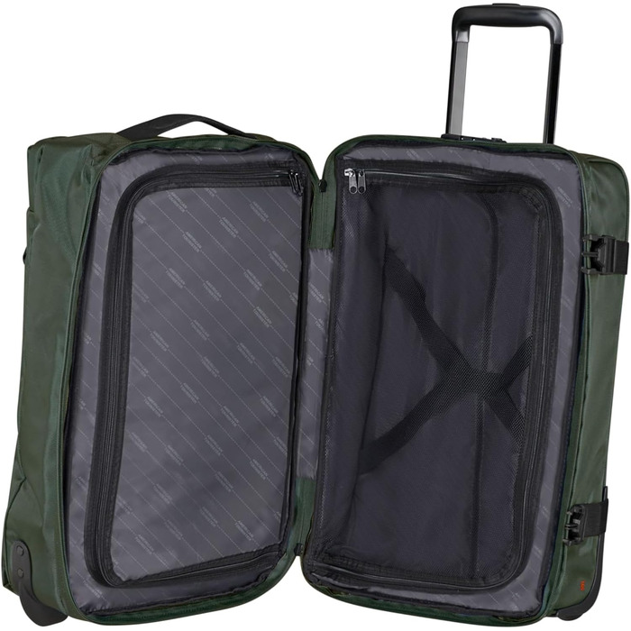 Дорожня сумка на 2 колесах American Tourister Urban Track, зелена (темно-хакі), розмір S, 55 см, 55 л