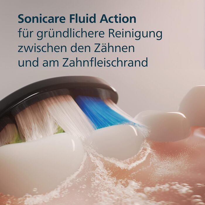 Смінні насадки для електричної зубної щітки Philips Sonicare W2 Optimal White, чорні, 8 шт, HX6068/88