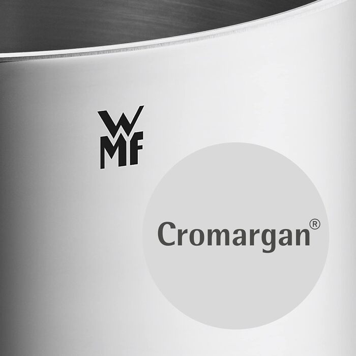 Каструля WMF Compact Cuisine 1,5 л, 16,5 см, з нержавіючої сталі, без кришки, для індукції, полірована, з мірною шкалою, без покриття, для молока та соусів