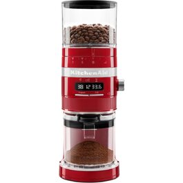 Кавомолка електрична KitchenAid Artisan 5KCG8433 Empire Red для еспресо та френч-пресу