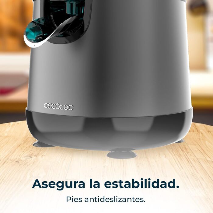 Citruspresse електрична Cecotec EssentialVita Hyden 120 для апельсинів та цитрусових, 120 Вт, сталь