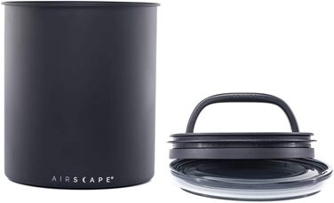 Контейнер для кави Airscape - 1,1 кг, чорний - герметичний, для зберігання свіжості