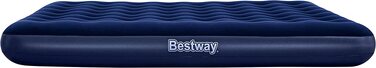 Надувний матрац Bestway King Single 203x183x22 см, сірий, для дому та відпочинку