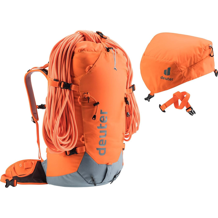Жіночий експедиційний рюкзак Deuter Gravity Expedition 45+ SL, 45 л, жовто-синій