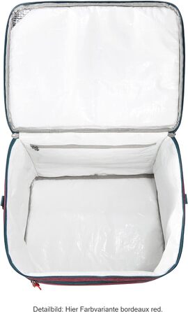 Термосумка Tatonka Cooler Bag L 25 л, ізотермічна, для зберігання продуктів, з внутрішньою кишенею для акумуляторів холоду, ручками та знімним плечовим ременем, 37x27x30 см, синя