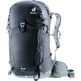 Чоловічий туристичний рюкзак Deuter Trail Pro 33 л, чорний, для хайкінгу та скелелазіння