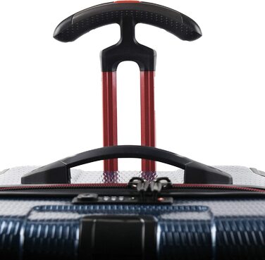 Валіза на колесах Traveler's Choice Maxporter II, 76,2 см, жорсткий корпус, морський синій