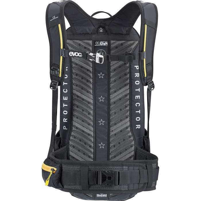 Чоловічий захисний рюкзак EVOC FR TRAIL BLACKLINE 20 л, чорний, M/L