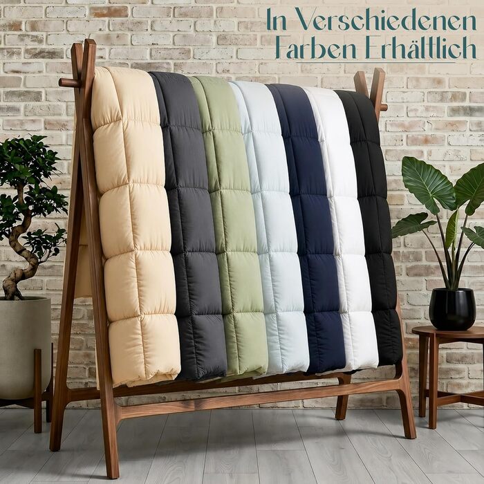 Ковдра Utopia Bedding без чохла 220x240 см, тепла та пухнаста зимова ковдра, біла