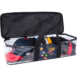 Сумка-органайзер Cap Buddy для зберігання до 20 бейсболок New Era, Flexfit, Snapback, чоловічий тримач для кепок у шафу, на стіну або полицю