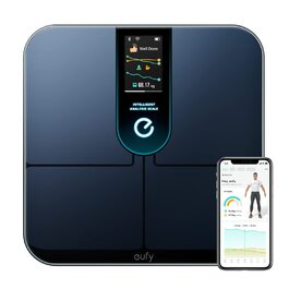 Розумна вага eufy P3 від Anker: Wi-Fi, Bluetooth, 3D-аналіз тіла, 16 вимірювань, ІМТ, пульс, додаток для фітнесу