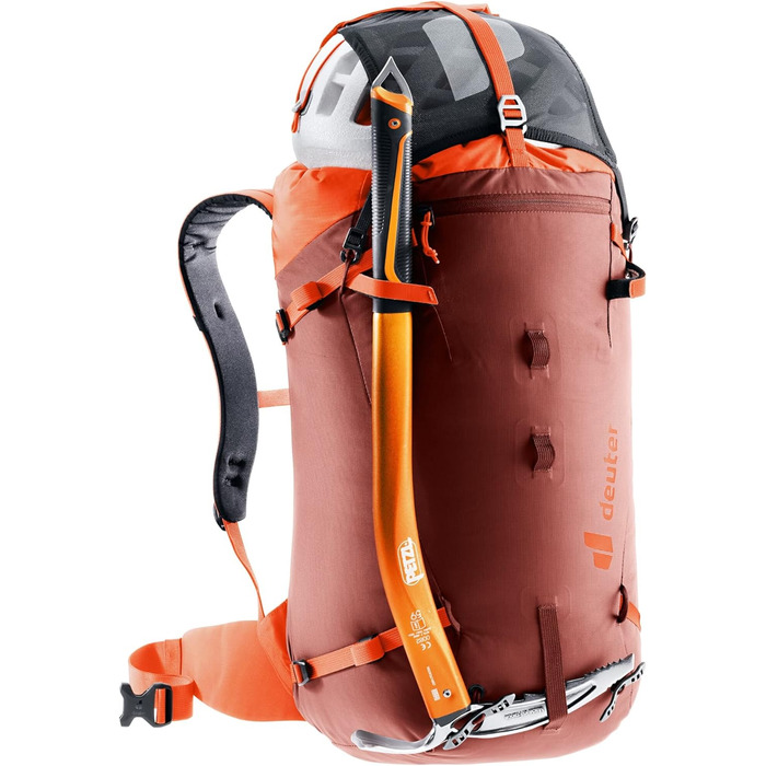 Рюкзак для альпінізму Deuter Guide 30 л, редвуд-папая