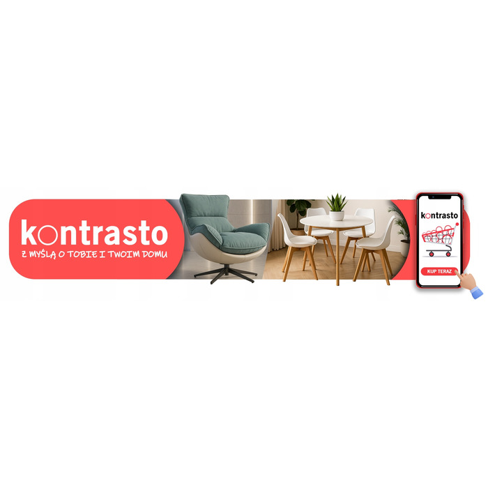 Оббитий пуф Kontrasto, бежевий