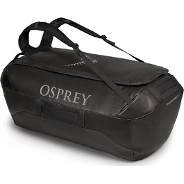 Osprey Transporter 120 л Унісекс дорожня сумка-дафл чорна, універсальний розмір