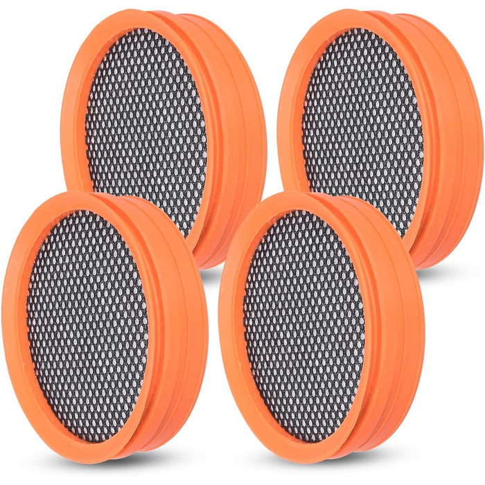 Набір з 4 фільтрів FC8009/01 для пилососів Philips SpeedPro і SpeedPro Aqua, змінний фільтр для акумуляторних пилососів Philips FC6721–FC6729