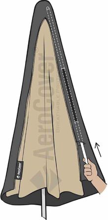 Чохол AeroCover для парасольки, захисний, вітростійкий