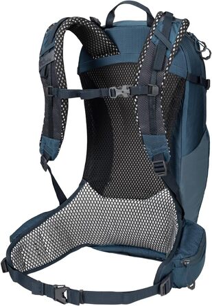 Рюкзак Jack Wolfskin Crosstrail 24 л, унісекс, темно-синій, універсальний розмір