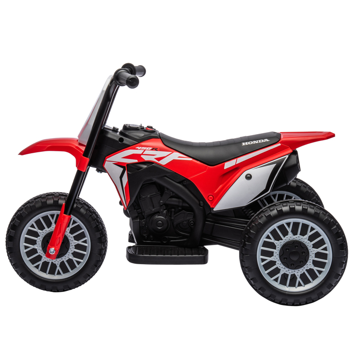 Електромотоцикл для дітей Honda, 3 км/год, звукові ефекти, для дітей 18-36 місяців, червоний