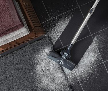 Універсальна насадка AEG Vario 4500 Dust Magnet для пилососа, для килимів і твердих підлог, з авто-функцією, високою потужністю всмоктування, оптимальним збором пилу, плоска та маневрена, інтерлокінг-підключенням, сумісна з VX3-7, LX4-7, чорна