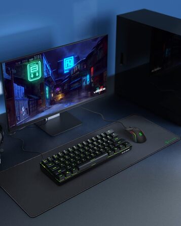 Кисет для миші Black Shark Gaming Manta P4 XXL 1200x600 мм, чорний