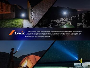 Ліхтарик FENIX PD40R v3.0 акумуляторний з великою дальністю світла