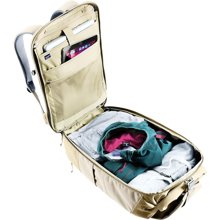 Рюкзак Deuter Utilion 30 з відділенням для взуття, рол-топ, 30 л, Bone-Desert