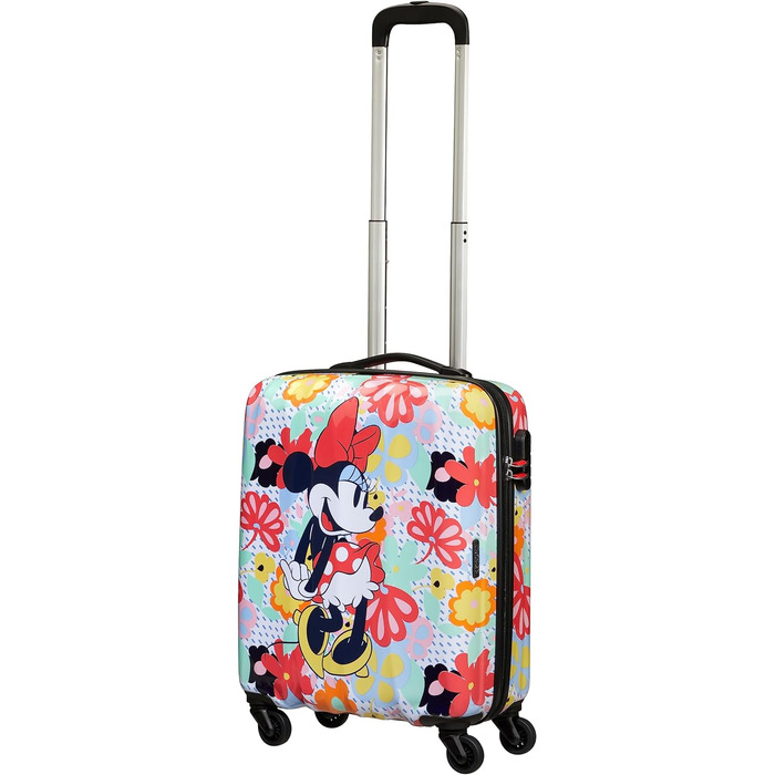 Валіза American Tourister Hypertwist Spinner S, ручна поклажа, мультиколор, Minnie Flower
