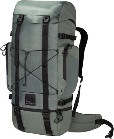 Рюкзак Jack Wolfskin Wanderthirst 45 літрів Slate Green, унісекс, туристичний