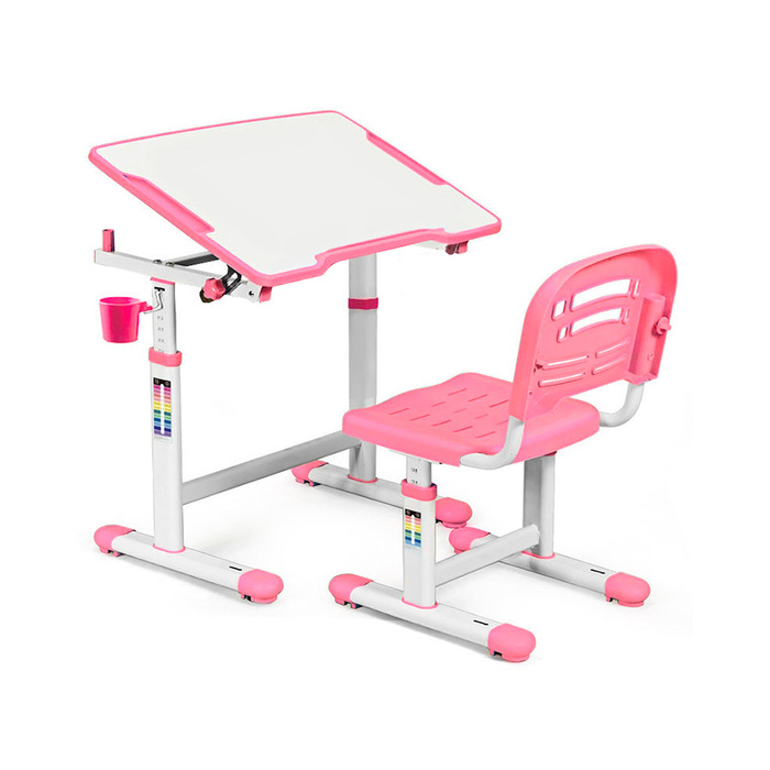 Комплект Evo-kids (стіл+стілець) Evo-07 Pink (sale)