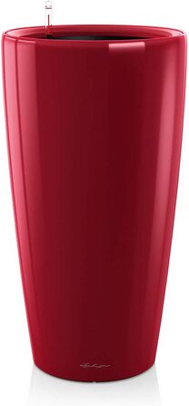 Кашпо LECHUZA RONDO Premium 32 червоний глянець 32x32x56 см