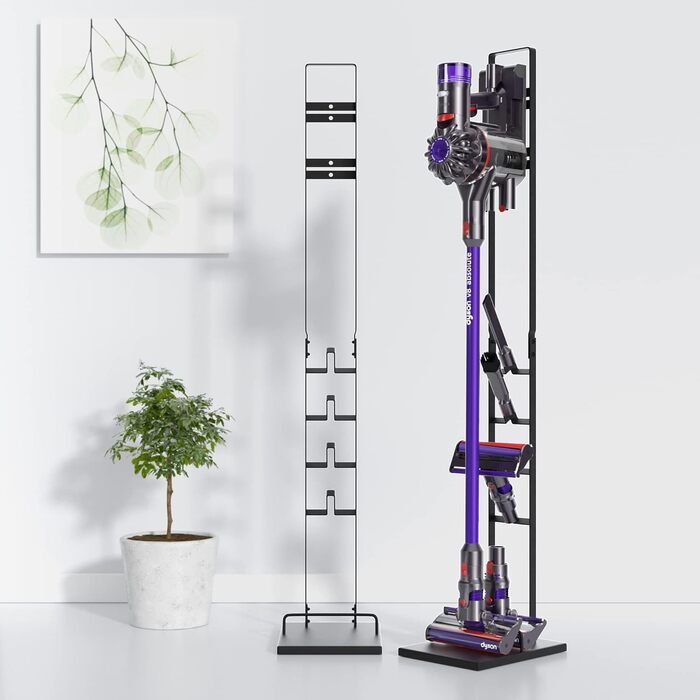 Стійка для пилососа Dyson, металева підставка-утримувач для бездротових пилососів Dyson V15, V12 Slim, V11, V10, V8, V7, V6, аксесуари для зберігання та організації