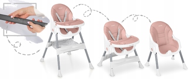 Дитячий стільчик для годування Ricokids 3в1 з регулюванням висоти та підносом