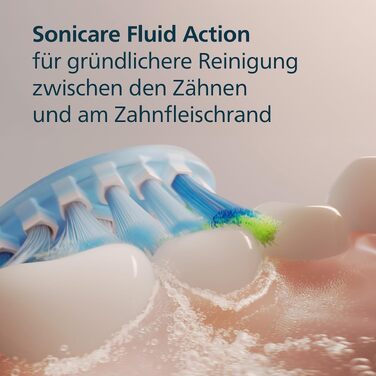 Змінні насадки для електричної зубної щітки Philips Sonicare C3 Premium Plaque Defense, білі, 6 шт., HX9046/87