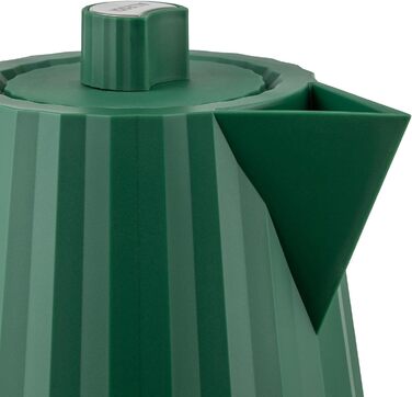 Електричний чайник Alessi Plissé MDL06 GR, 1.7 л, зелений, з термопластичного матеріалу, 2400 Вт, європейський стандарт